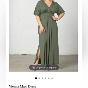 Kiyonna Vienna maxi dress